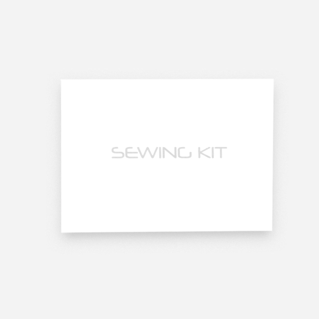 SEWING KIT WHITE STONE PAPER