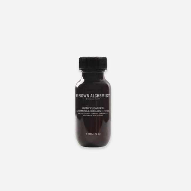 GROWN ALCHEMIST AMBER BOTTLE 30ml SHOWER GEL