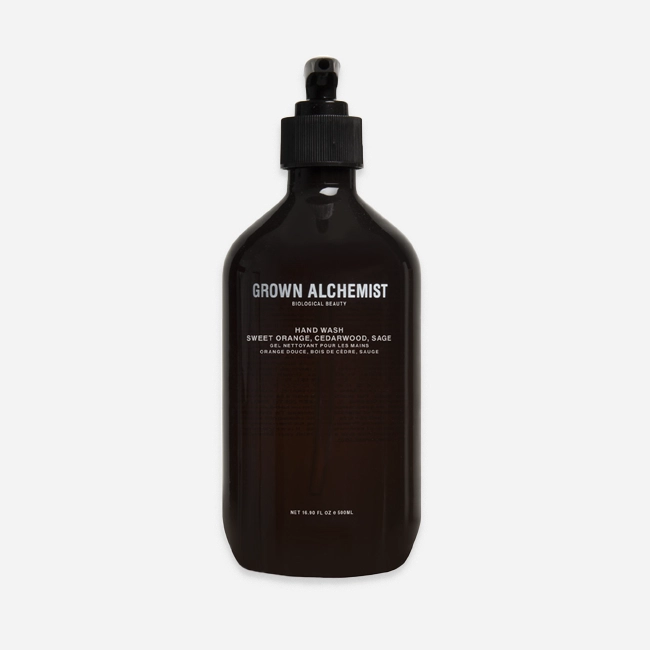 GROWN ALCHEMIST AMBER DISPENSER STAND ALONE 500ml ΥΓΡΟ ΣΑΠΟΥΝΙ ΧΕΡΙΩΝ