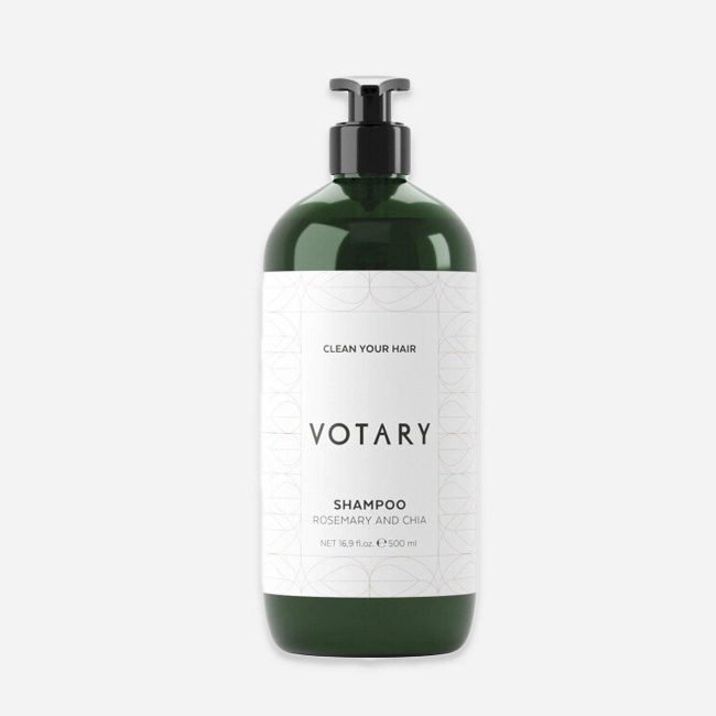 VOTARY ROSEMARY AND CHIA  DISPENSER STAND ALONE  500ml  ΣΑΜΠΟΥΑΝ