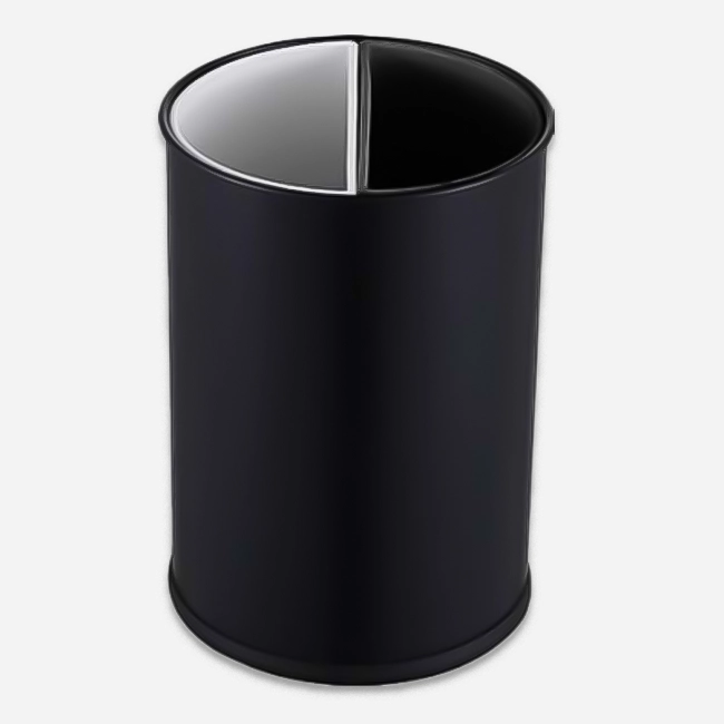 BLACK LITTER BIN